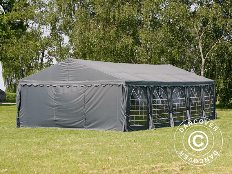 Partytält UNICO 5x10m, Mörkgrå - Image 10