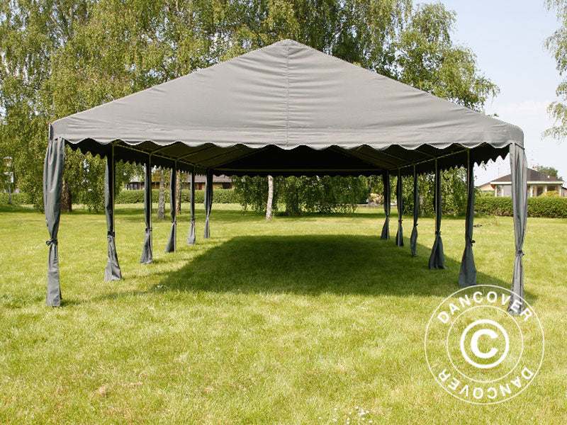 Partytält UNICO 5x10m, Mörkgrå - Image 17