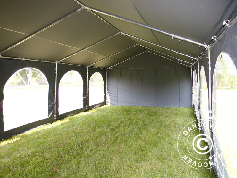 Partytält UNICO 5x10m, Mörkgrå - Image 19