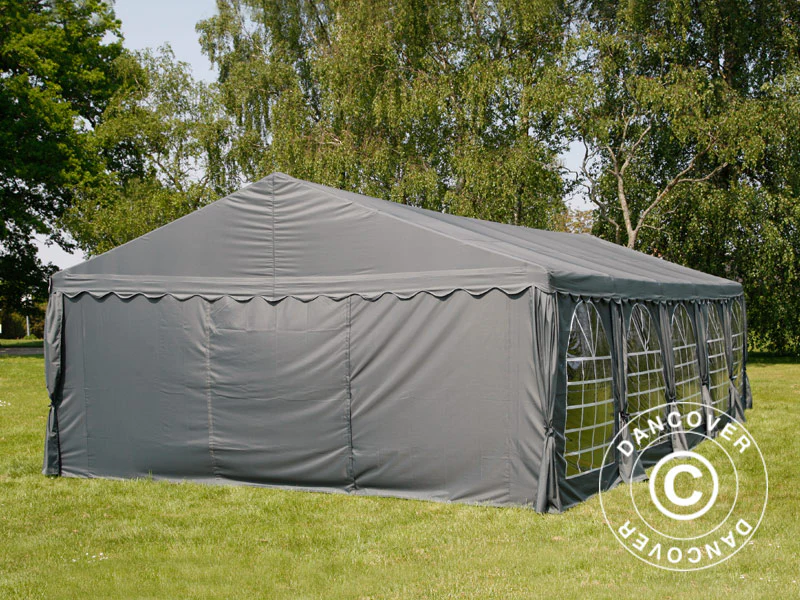 Partytält UNICO 5x10m, Mörkgrå - Image 25