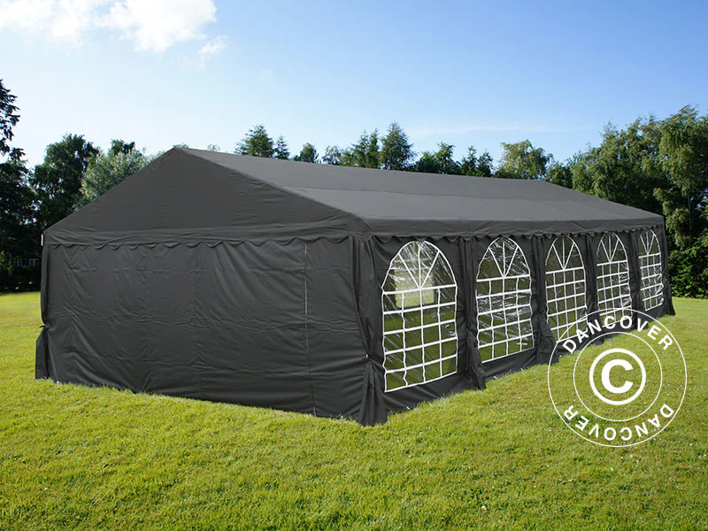 Partytält UNICO 5x10m, Svart - Image 8
