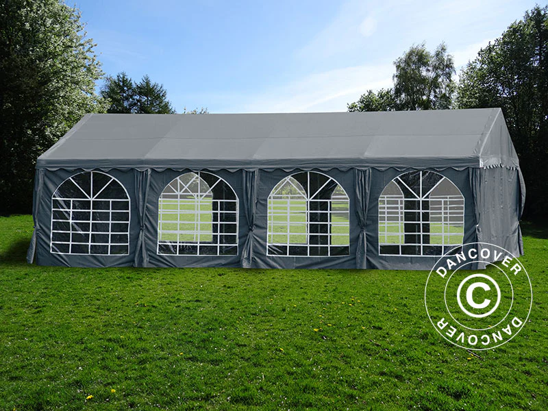 Partytält UNICO 5x8m, Mörkgrå - Image 2