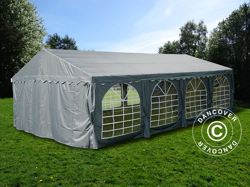 Partytält UNICO 5x8m, Mörkgrå - Image 3