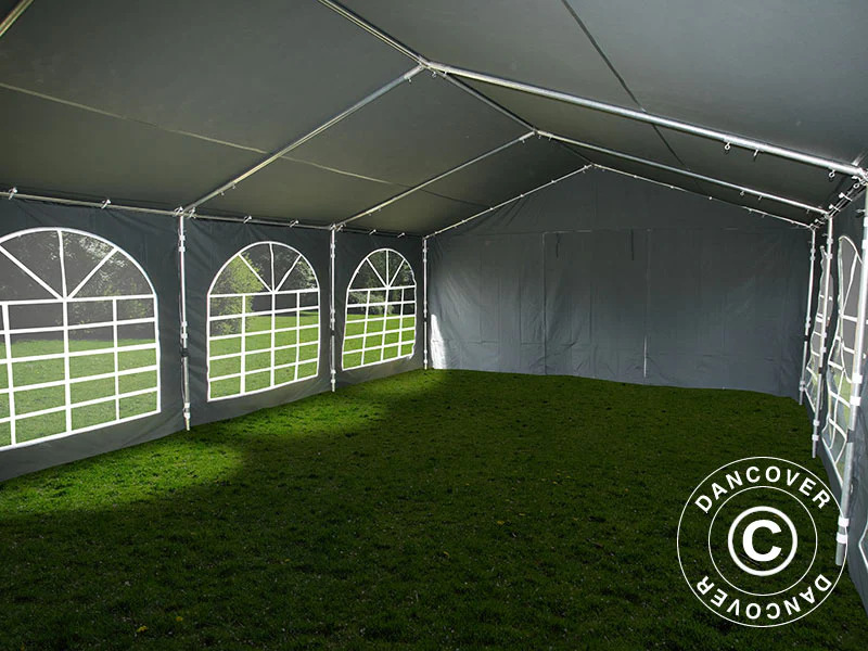 Partytält UNICO 5x8m, Mörkgrå - Image 9