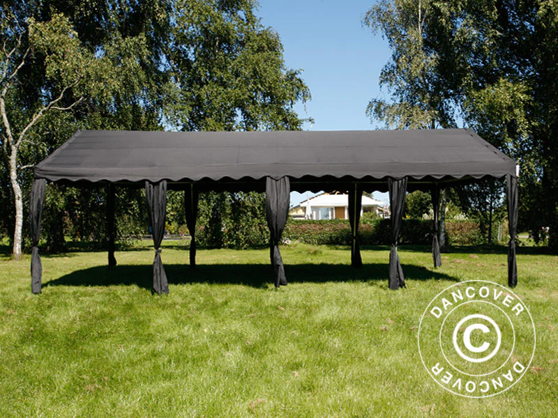 Partytält UNICO 5x8m, Svart - Image 10