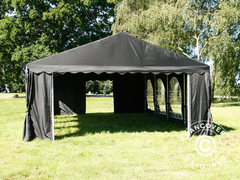 Partytält UNICO 5x8m, Svart - Image 8