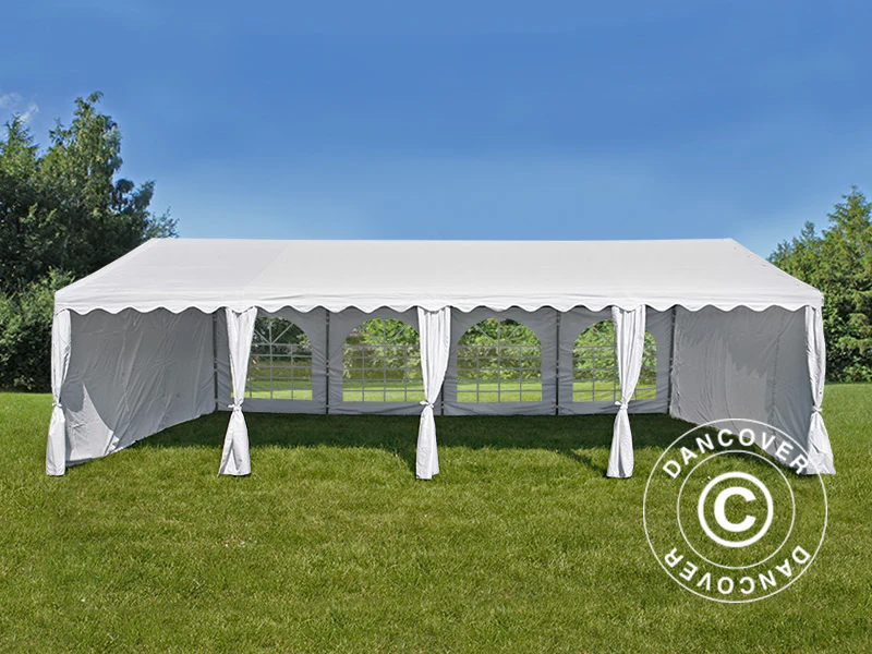 Partytält UNICO 5x8m, Vit - Image 14