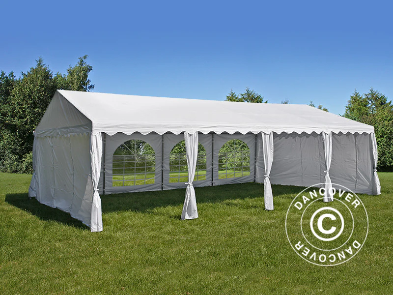 Partytält UNICO 5x8m, Vit - Image 15