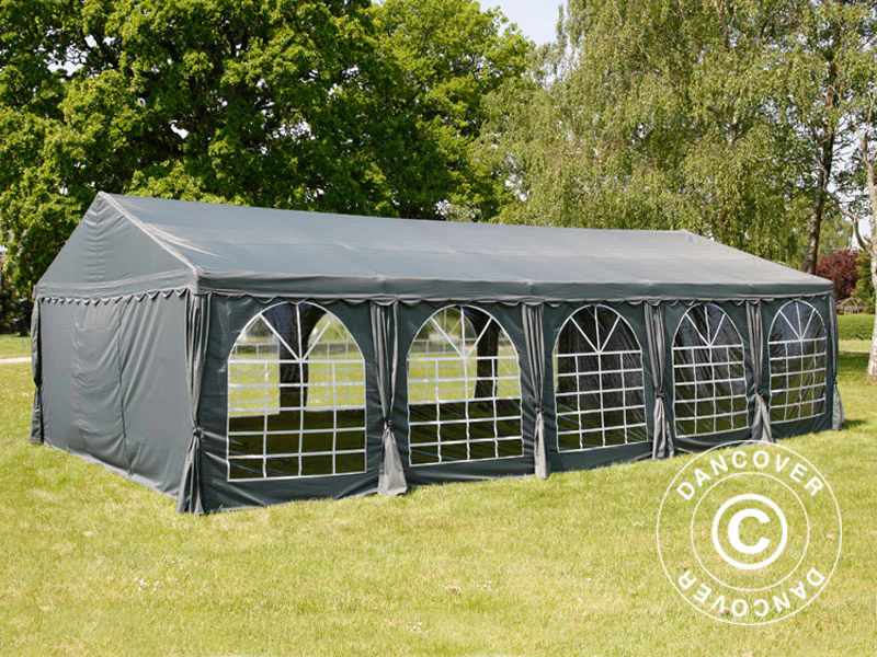Partytält UNICO 6x12m, Mörkgrå - Image 13