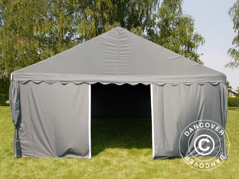 Partytält UNICO 6x12m, Mörkgrå - Image 6
