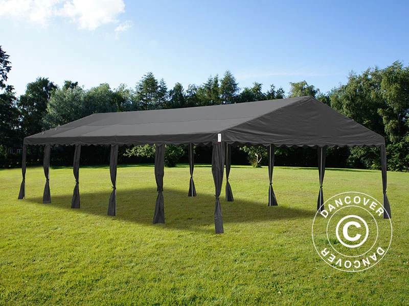 Partytält UNICO 6x12m, Svart - Image 19