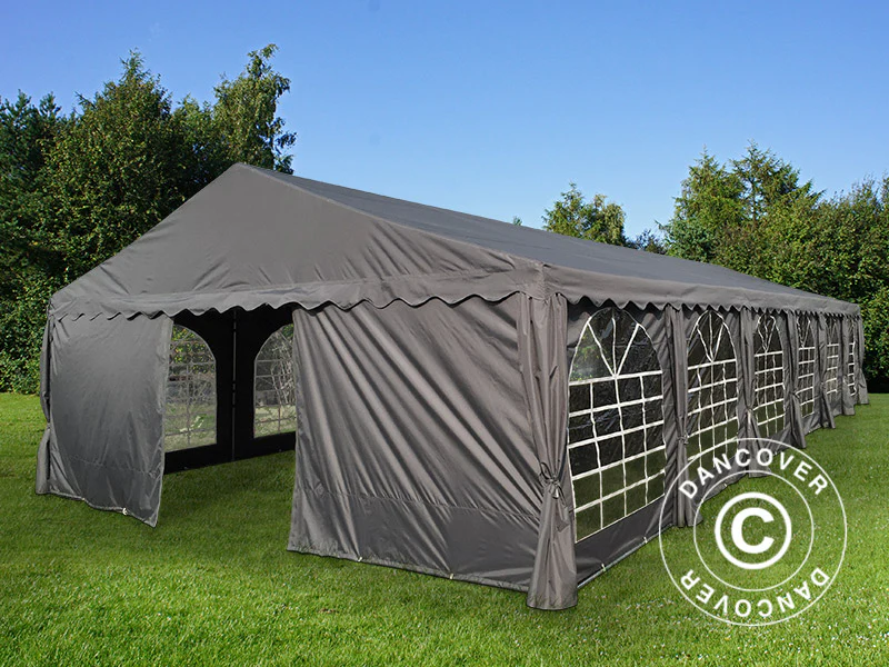 Partytält UNICO 6x12m, Svart - Image 2