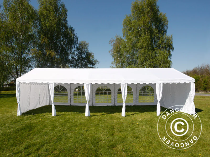 Partytält UNICO 6x12m, Vit - Image 3