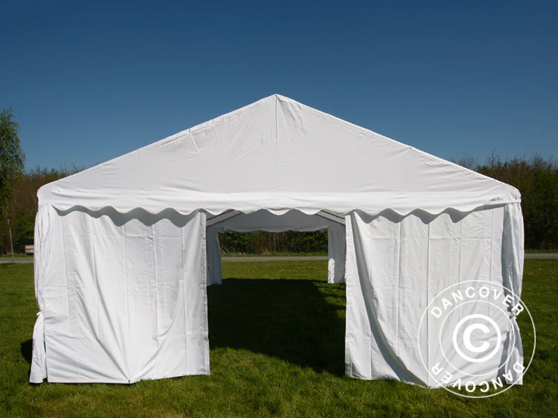 Partytält UNICO 6x12m, Vit - Image 4
