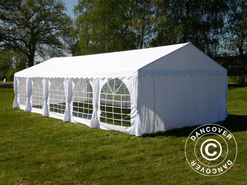 Partytält UNICO 6x12m, Vit - Image 5