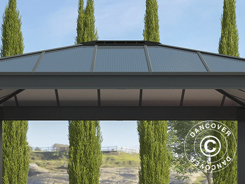 Paviljong Dallas 3,64x4,26m, Antracit - Image 4