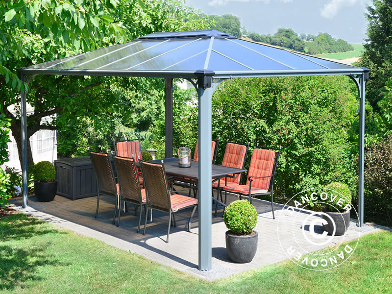 Paviljong Martinique, Palram/Canopia, 2,96x4,3m, Antracit