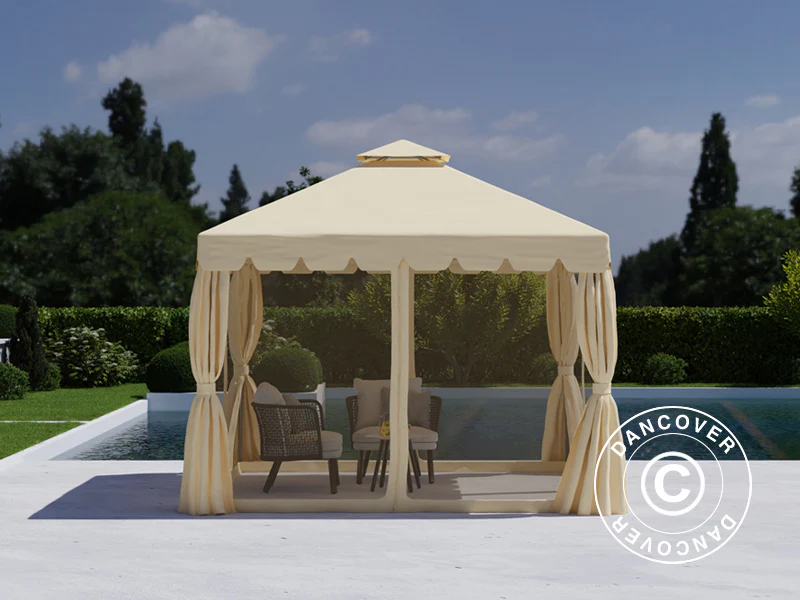 Paviljong Osiris 3x3m, Sand - Image 3