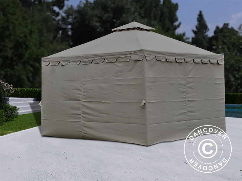 Paviljong Osiris 4x4m, Grå - Image 4