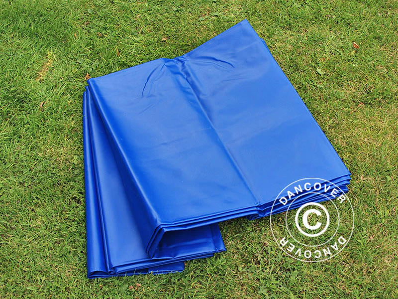 Presenning 10x12m, PVC 570g/m², Blå - Image 11