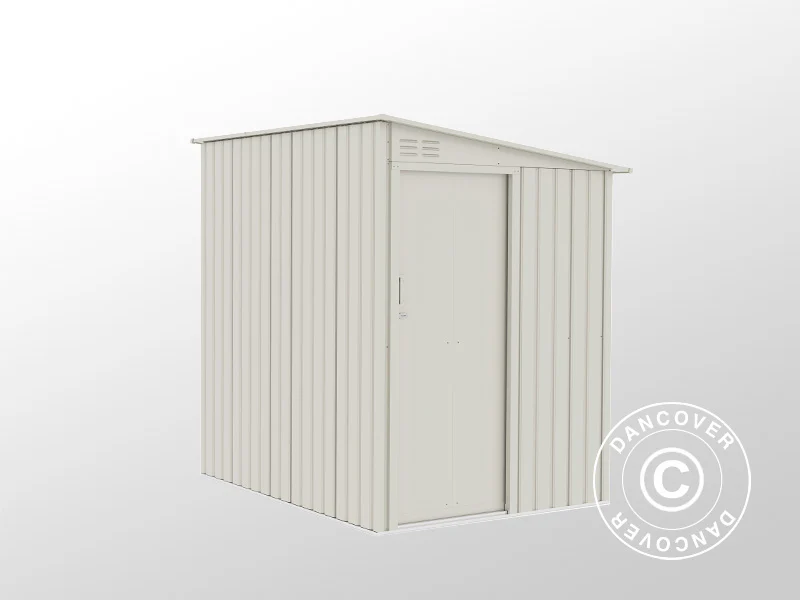 Redskapsbod, 1,5x1,94x1,87cm, 2,91m2, ProShed®, Gräddfärgad - Image 4