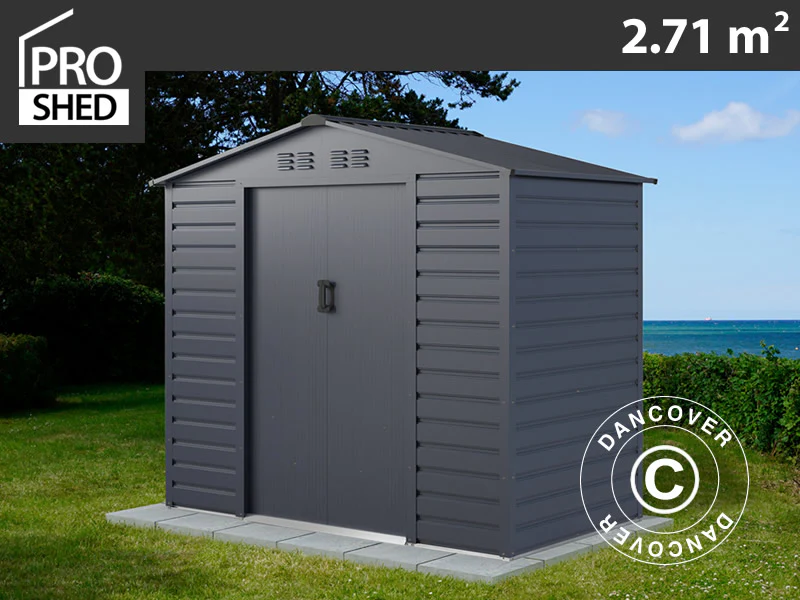 Redskapsbod 2,13x1,27x1,90m, 2,71m², ProShed®, Antracit