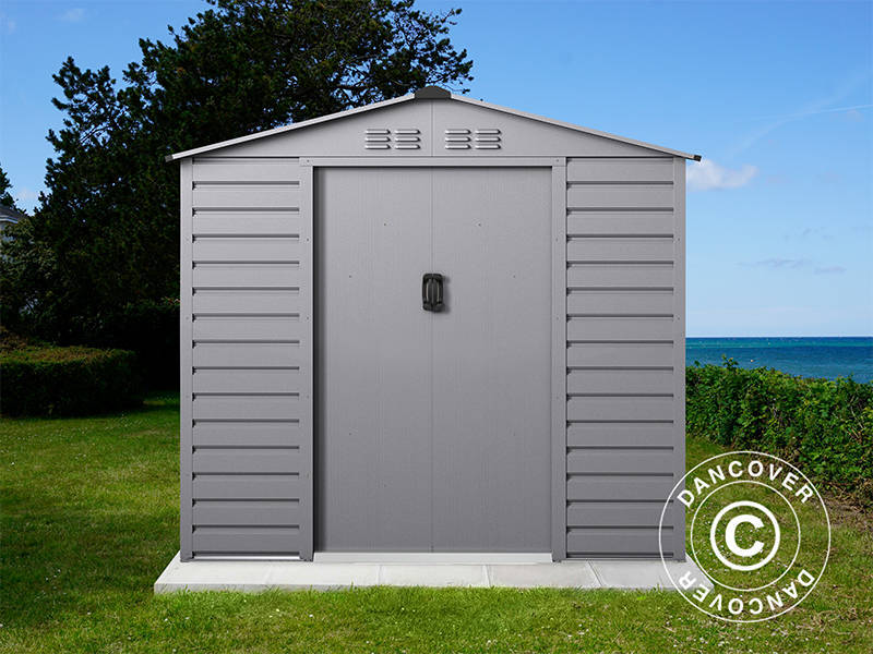 Redskapsbod 2,13x1,91x1,90m, 4,07m², ProShed®, Aluminium Grå - Image 2