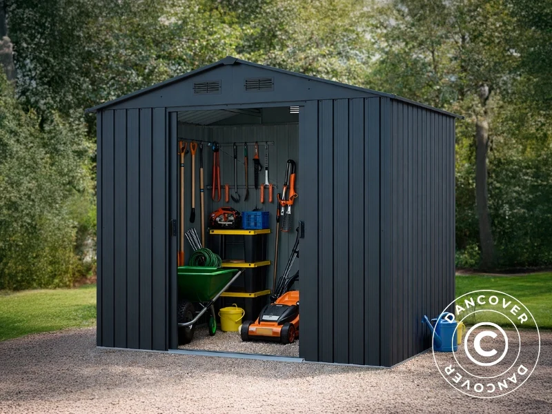 Redskapsbod 2,36x1,74x2,06m, 4,1m2, ProShed®, Antracit - Image 4