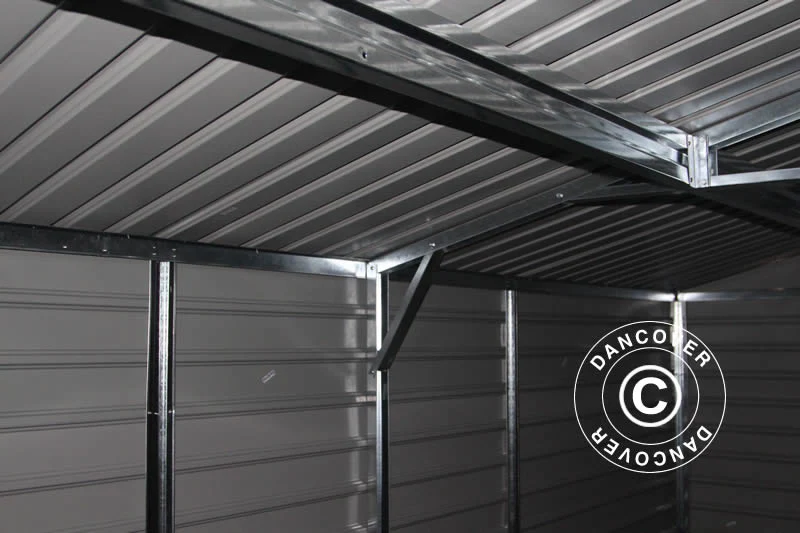 Redskapsbod 3,4x3,82x2,05m, 12,99m², ProShed®, Antracit - Image 4