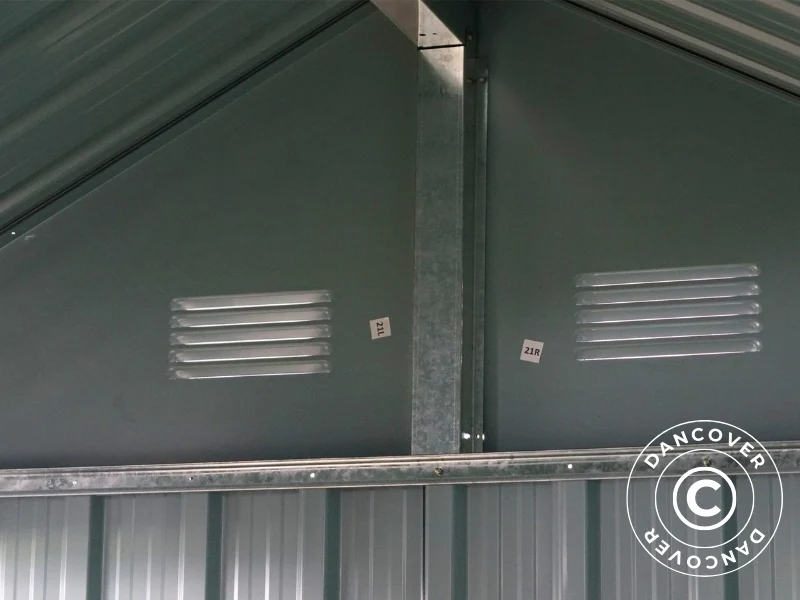 Redskapsbod 3,66x1,72x2,22m, 6,29m², ProShed®, Antracit/Vit - Image 6