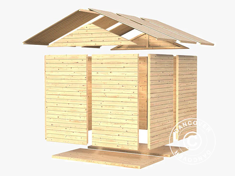 Redskapsbod i trä, Bertilo Sylt 1, 1,8x1,2x2,25m, 2,16m² - Image 5