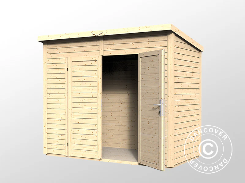 Redskapsbod i trä, Bertilo Timmo 2, 2,44x1,21x2,11m, 2,95m² - Image 5