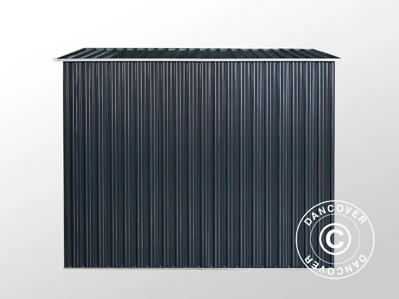 Redskapsbod med takfönster 2,38x1,74x1,96m, 4,14m², ProShed®, Antracit/Vit - Image 8
