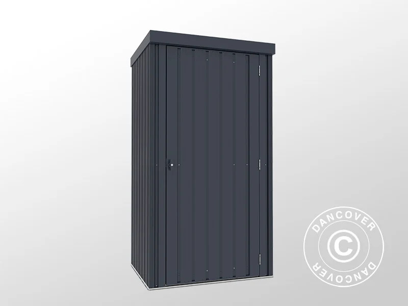 Redskapsbod, stålskåp 0,98x0,81x1,8m, 0,79m², ProShed®, Antracit - Image 6