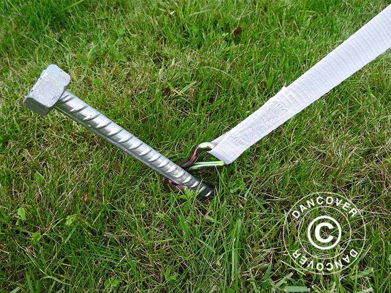 Safetypack 4 (Jordspik 100cm & stormlinor), Vit - Image 3