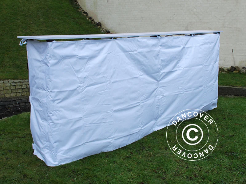 Sidopanel för FleXtents PRO disk, 3m, Vit - Image 2