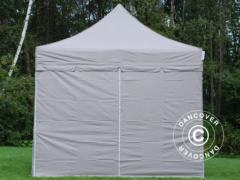 Sidovägg kit för Snabbtält FleXtents 3x3m, Latte - Image 2