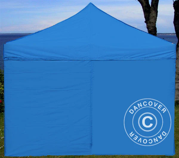 Sidovägg kit för Snabbtält FleXtents 3x6m, Blå - Image 2