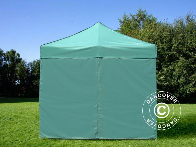 Sidovägg kit för Snabbtält FleXtents 3x6m, Grön - Image 4
