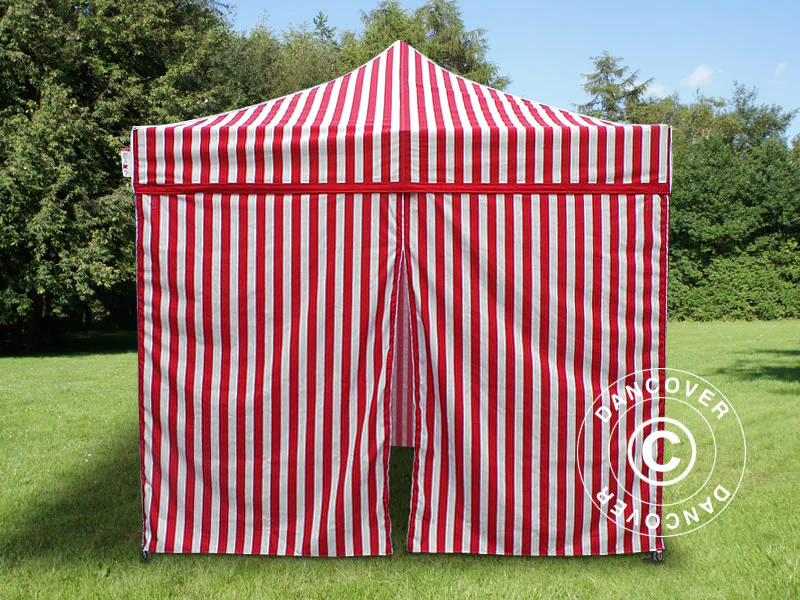 Sidovägg kit för Snabbtält FleXtents 3x6m, Randigt - Image 3