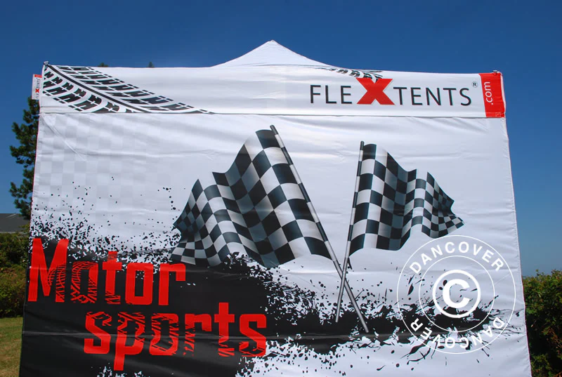 Sidovägg med tryck 3m för FleXtents PRO - Image 11