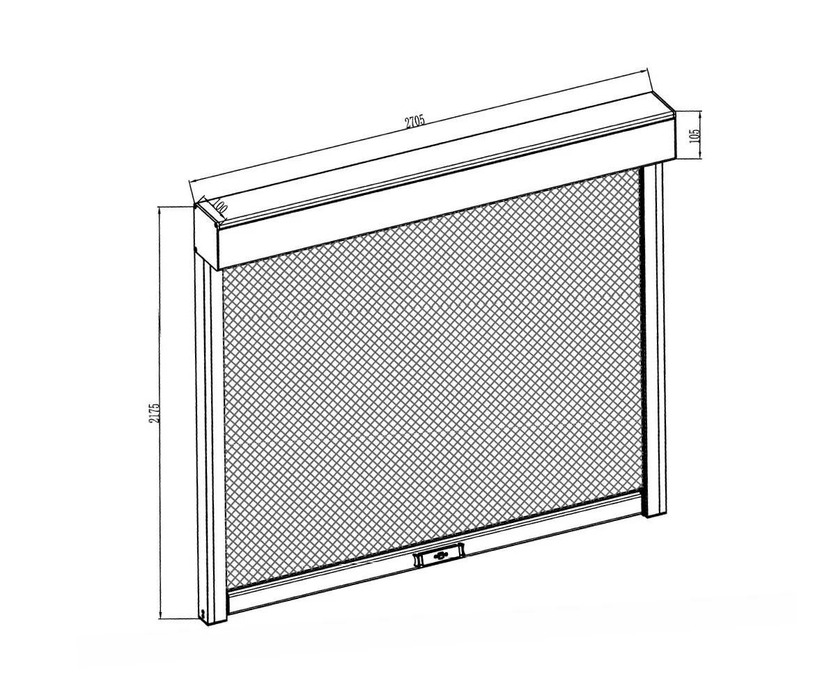 Sidoväggsskärm f/bioklimatisk pergola paviljong San Pablo, 3m, Svart - Image 12