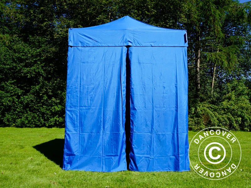 Snabbtält FleXtents Basic v.2, 2x2m Blå, inkl. 4 sidor - Image 5