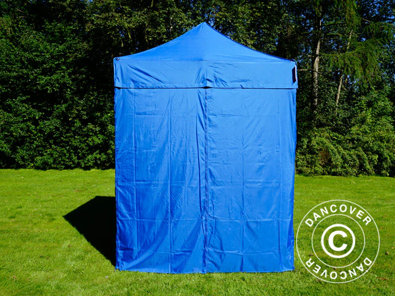 Snabbtält FleXtents Basic v.2, 2x2m Blå, inkl. 4 sidor - Image 8