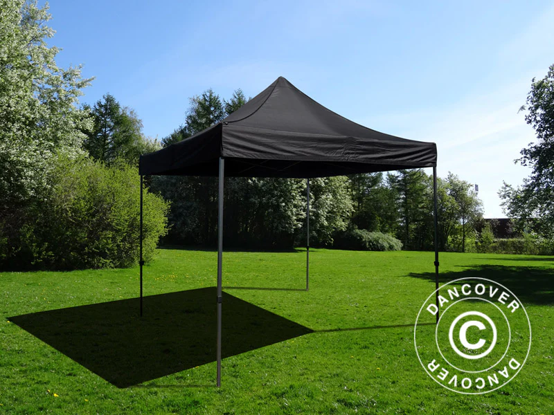Snabbtält FleXtents Basic v.3, 3x3m Svart - Image 3