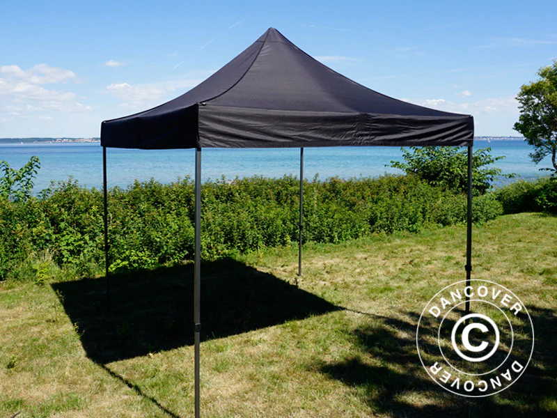 Snabbtält FleXtents Basic v.3, 3x3m Svart, inkl. 4 sidor - Image 19