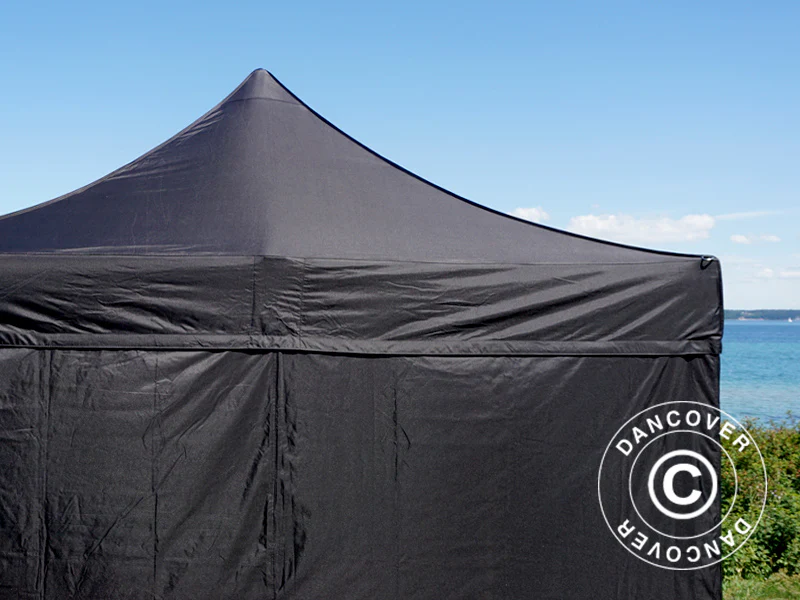 Snabbtält FleXtents Basic v.3, 3x3m Svart, inkl. 4 sidor - Image 32