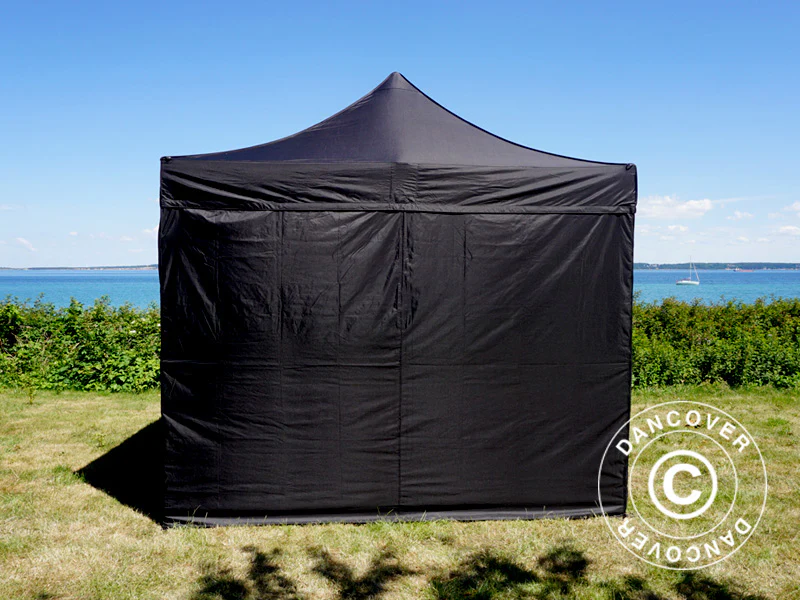Snabbtält FleXtents Basic v.3, 3x3m Svart, inkl. 4 sidor - Image 33