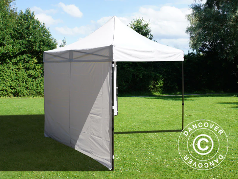 Snabbtält FleXtents Basic v.3, 3x3m Vit, inkl. 4 sidor - Image 19