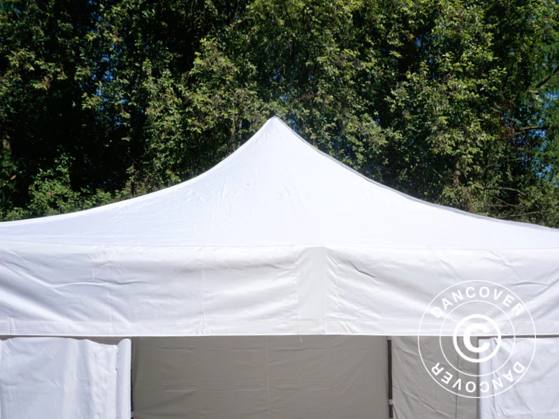 Snabbtält FleXtents Basic v.3, 3x3m Vit, inkl. 4 sidor - Image 20